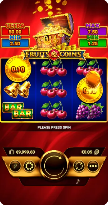 Fruit and Coins